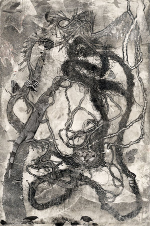 Clinging on Tangles by 
Arlene Nesbitt