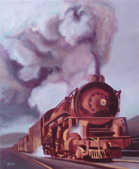 Kayla and Luke\'s Train by 
James Nye