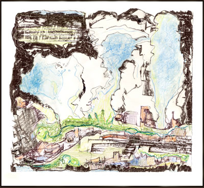 City Gone Awry II by 
Arlene Nesbitt