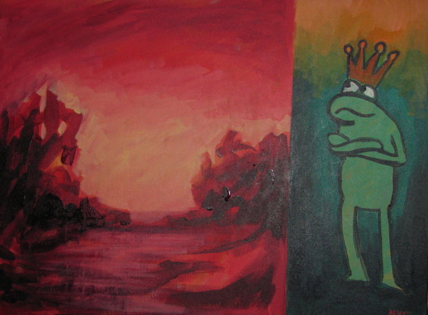 Kahlua: The Barking Frog by 
James Nye