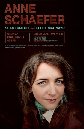 Sun. Feb 13th 2011 - : Anne Schaefer/Sean Drabitt/Kelby MacNayr - May 13th @ Hermann's Jazz Club