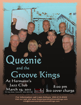Sat. Mar 19th 2011 - : Queenie & the Goove Kings - May 13th @ Hermann's Jazz Club