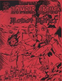 Zombie Jesus Vs. Robot Hitler Cover A