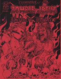 Zombie Jesus Vs. Robot Hitler Cover B