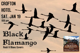CROFTON HOTEL: BLACK FLAMANGO @ Osborne Bay Pub  Jan 19 2013 - Jun 24th @ Osborne Bay Pub 