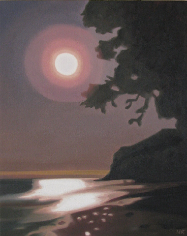 Moonlit Beach by 
James Nye