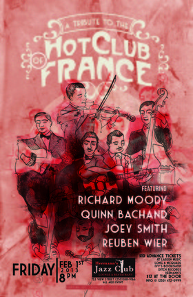 Fri. Feb 1st 2013 - Tribute to the Hot Club of France: Richard Moody (... - May 25th @ Hermann's Jazz Club