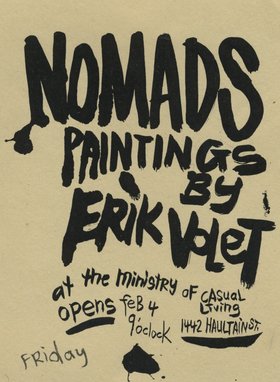 Eric Volet : Nomads - May 16th @ 