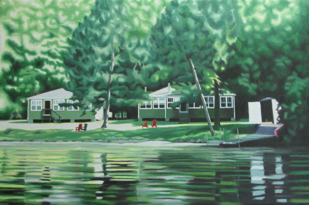 The Green Cottage by 
James Nye