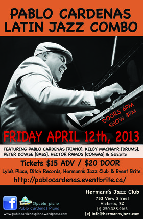 Fri. Apr 12th 2013 - Join us during the Hermann's for an evening of La... - May 25th @ Hermann's Jazz Club