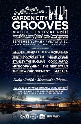Sat. Sep 28th 2013 - Garden City Grooves Music Festival After Party/Ja... - May 24th @ Hermann's Jazz Club