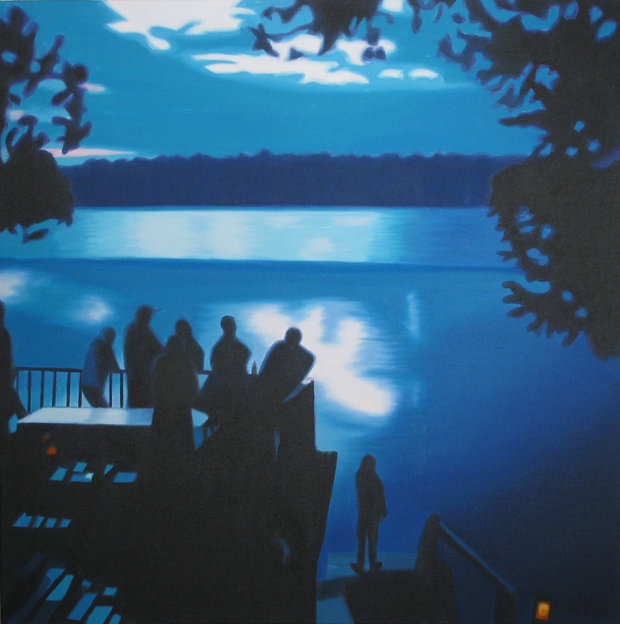 Summer Lake Night by 
James Nye