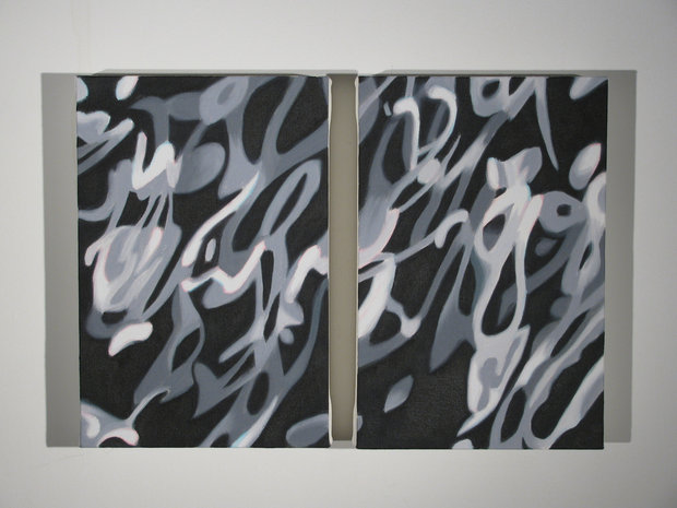 Moonlight #3 (diptych) by 
James Nye