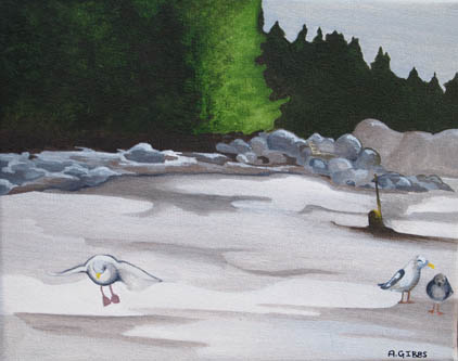 Sooke Shore by 
Alexa Gibbs