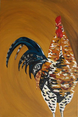 Rooster by 
Alexa Gibbs