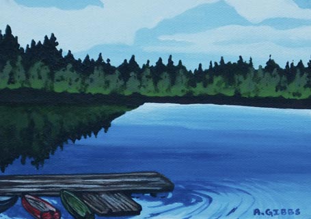 Postil Lake by 
Alexa Gibbs