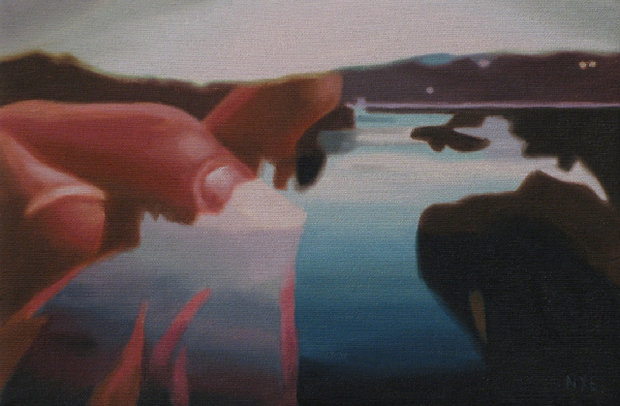 Reflection #9 Fingers by 
James Nye