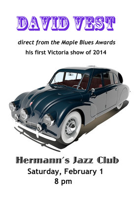 Sat. Feb 1st 2014 - : David Vest - May 8th @ Hermann's Jazz Club