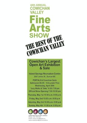 The 44th Annual Cowichan Valley Fine Art Show @ PORTALS Annex Apr 30 2014 - Jun 24th @ PORTALS Annex