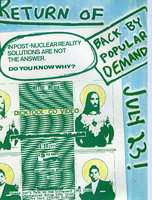 Return of IN POST-NUCLEAR REALITY SOLUTIONS ARE NOT THE ANSWER. DO YOU KNOW WHY?