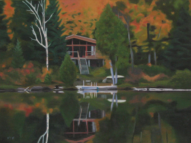 John and Christine\'s Cottage by 
James Nye