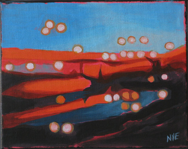 Night Line by 
James Nye