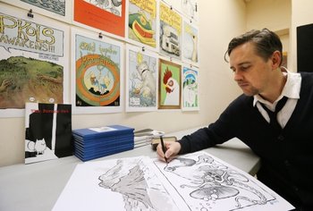 Workshop looks at the comics side of life