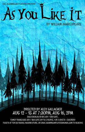 Theatre Outdoors - As You Like It by Shakespeare @ The Gem 'O the Isle Sculpture Garden Aug 12 2015 - Jun 24th @ The Gem 'O the Isle Sculpture Garden