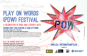 3rd Annual Play on Words Zine & Literary Fair - May 5th @ Greater Victoria Public Library Atrium