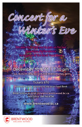 Concert for a Winter's Eve @ Brentwood College School Dec 10 2015 - Jun 25th @ Brentwood College School
