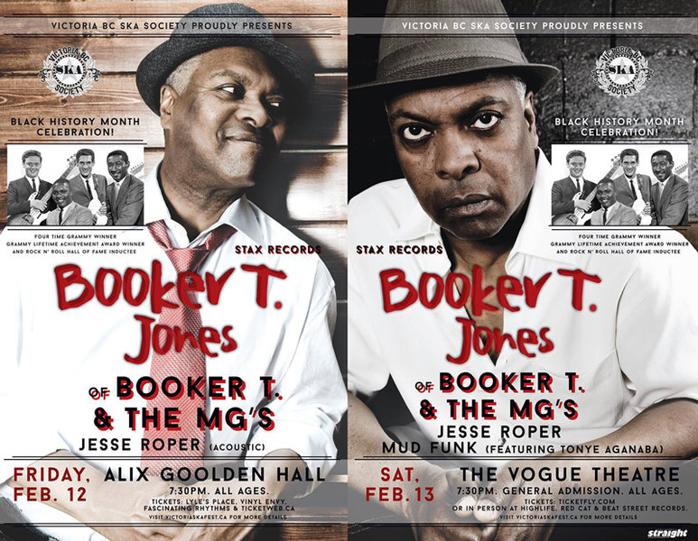 Opening for Booker T. Jones!