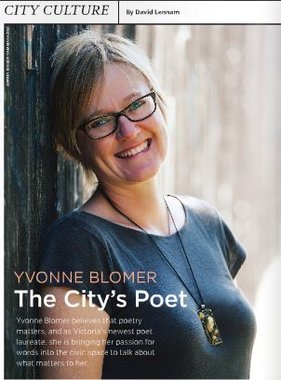 Yvonne Blomer: the City\'s Poet