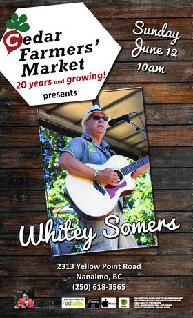 Live at the market: Whitey Somers @ Krista Enslow Jun 12 2016 - Jun 25th @ Krista Enslow