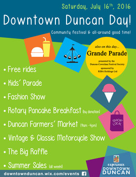 Downtown Duncan Day! @ City Square Stage Jul 16 2016 - Jun 25th @ City Square Stage