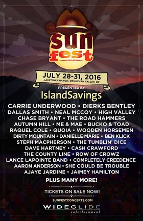 Sunfest 2016 @ Laketown Ranch Jul 28 2016 - Jun 25th @ Laketown Ranch