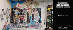 Deep Within the Colourful Recesses of Our Minds: Nicholas Zirk - May 1st @ the fifty fifty arts collective