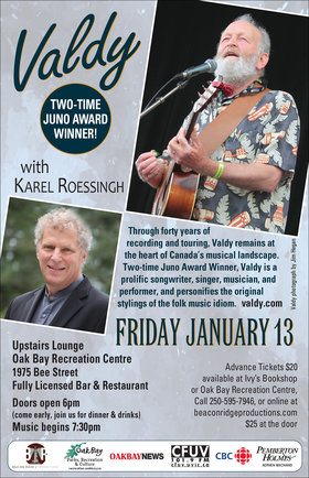 Valdy, Karel Roessingh @ Sports View Lounge Jan 13 2017 - Jun 16th @ Sports View Lounge