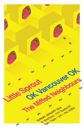 Sun. Jan 22nd 2017 - : Little Sprout  (Vancouver), Ok Vancouver Ok (Va... - Jun 5th @ Vinyl Envy