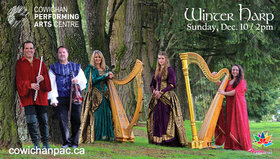 Winter Harp @ Cowichan Performing Arts Centre Dec 10 2017 - Jun 25th @ Cowichan Performing Arts Centre