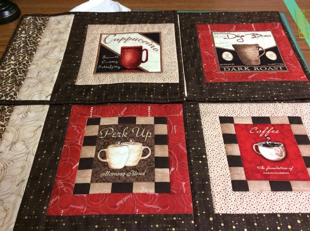 Placemats - Coffee Time (6) by 
Della Cronkrite