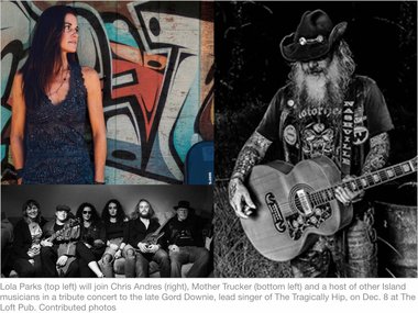 VIctoria Musicians Stage Tribute to Gord Downie
