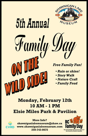 Heritage Family Day @ Elsie Miles Park Pavilion Feb 12 2018 - Jun 25th @ Elsie Miles Park Pavilion
