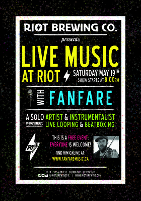 Fanfare @ Riot Brewing Co. May 19 2018 - Jun 25th @ Riot Brewing Co.