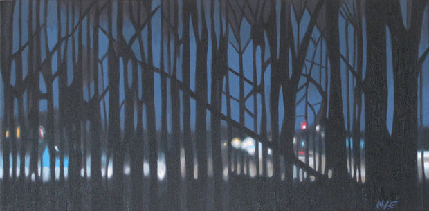 Forest Study #5: Staccato Night by 
James Nye