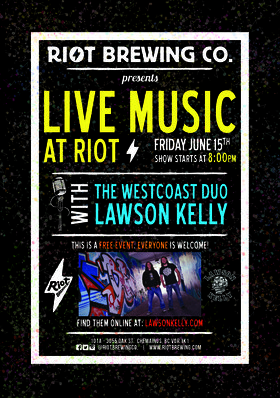 @ Riot Brewing Co. Jun 15 2018 - Jun 25th @ Riot Brewing Co.