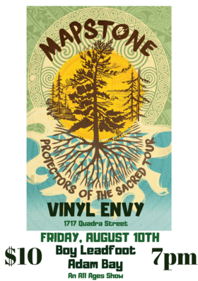Fri. Aug 10th 2018 - 'Protectors of the Sacred' Tour:: Mapstone, Adam ... - Jun 23rd @ Vinyl Envy