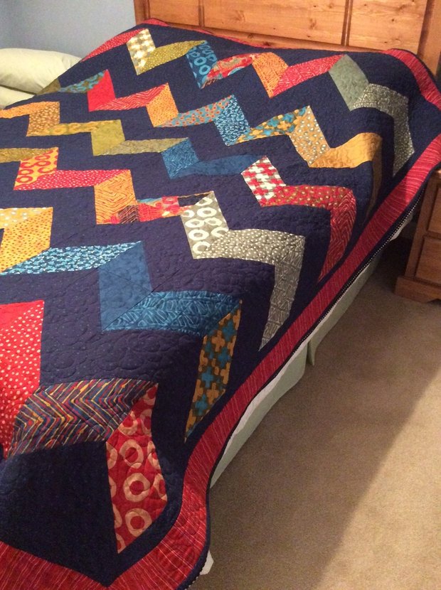 Marathon Quilt #2 by 
Della Cronkrite