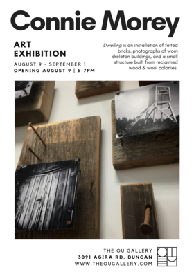 Dwelling: Connie Morey @ The Ou Gallery Aug 9 2018 - Jun 26th @ The Ou Gallery