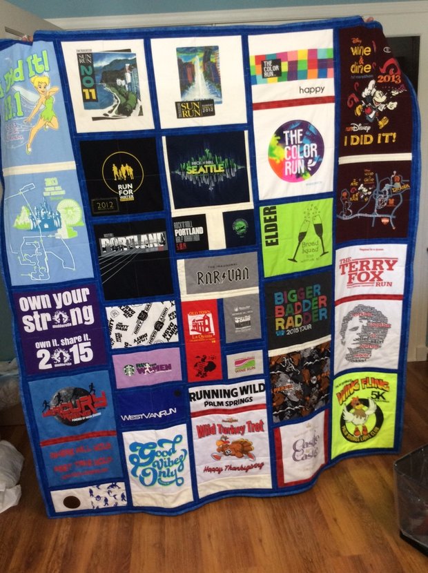Marathon Quilt #4 by 
Della Cronkrite