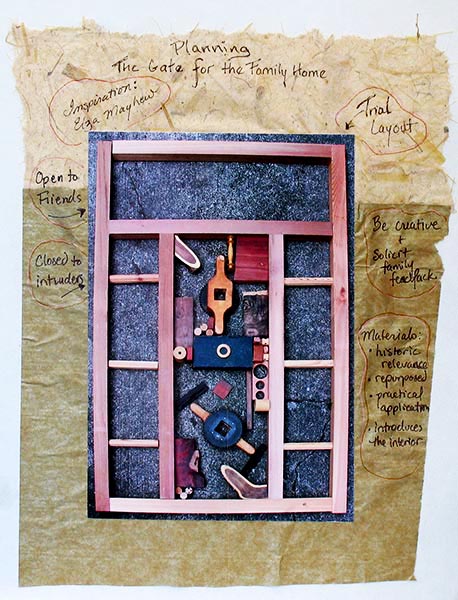 Planning the Gate for the Family Home by 
Lindsay Beal